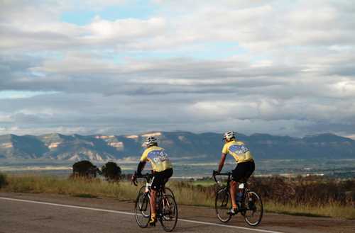 Riders on the Colorado Peace Ride